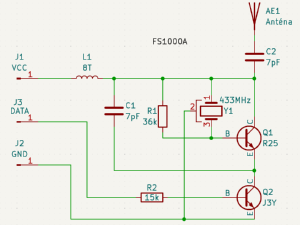 Schéma modulu FS1000A